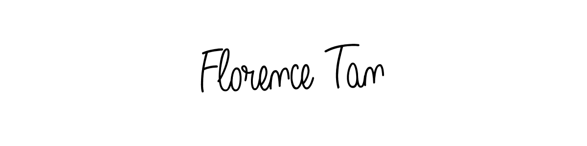 How to make Florence Tan name signature. Use Angelique-Rose-font-FFP style for creating short signs online. This is the latest handwritten sign. Florence Tan signature style 5 images and pictures png