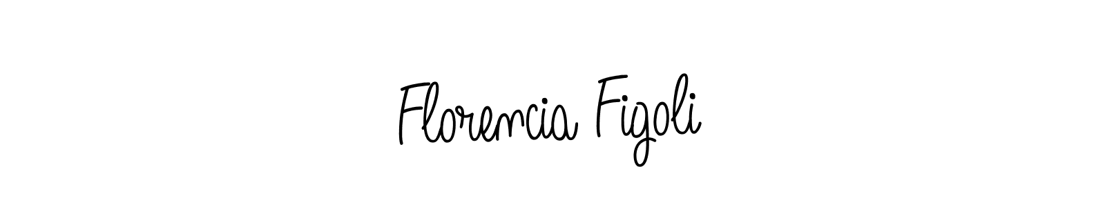 How to make Florencia Figoli name signature. Use Angelique-Rose-font-FFP style for creating short signs online. This is the latest handwritten sign. Florencia Figoli signature style 5 images and pictures png