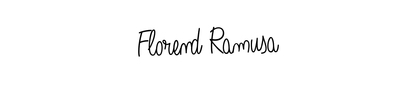 Make a short Florend Ramusa signature style. Manage your documents anywhere anytime using Angelique-Rose-font-FFP. Create and add eSignatures, submit forms, share and send files easily. Florend Ramusa signature style 5 images and pictures png