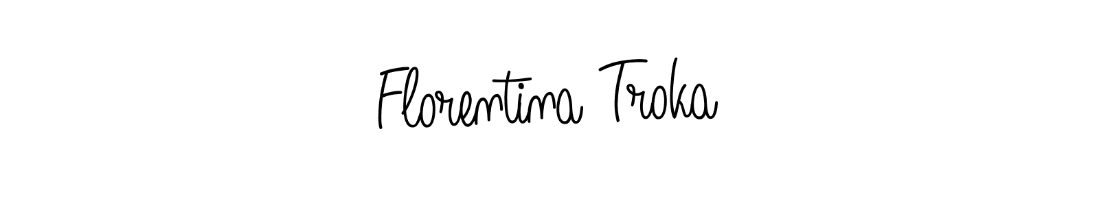 Similarly Angelique-Rose-font-FFP is the best handwritten signature design. Signature creator online .You can use it as an online autograph creator for name Florentina Troka. Florentina Troka signature style 5 images and pictures png
