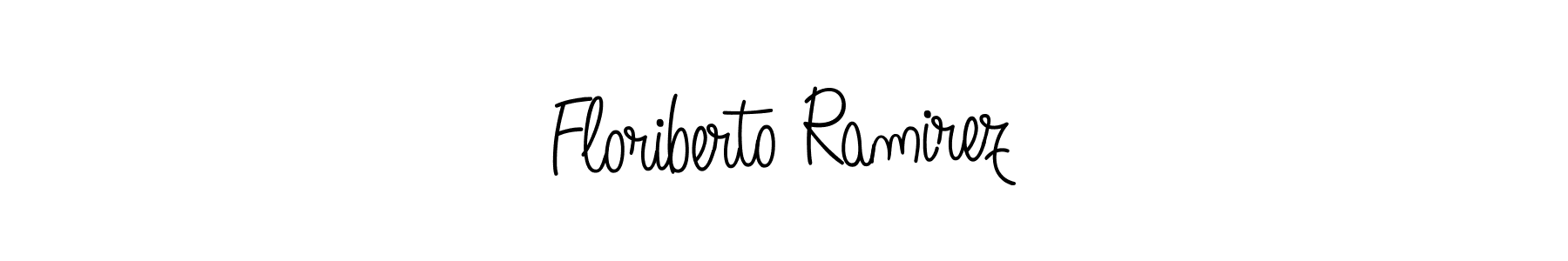 Make a beautiful signature design for name Floriberto Ramirez. With this signature (Angelique-Rose-font-FFP) style, you can create a handwritten signature for free. Floriberto Ramirez signature style 5 images and pictures png