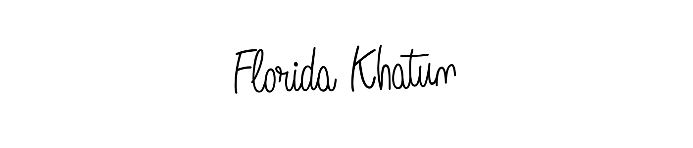Also we have Florida Khatun name is the best signature style. Create professional handwritten signature collection using Angelique-Rose-font-FFP autograph style. Florida Khatun signature style 5 images and pictures png