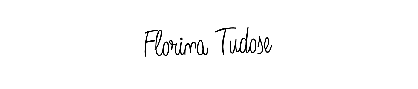 How to Draw Florina Tudose signature style? Angelique-Rose-font-FFP is a latest design signature styles for name Florina Tudose. Florina Tudose signature style 5 images and pictures png