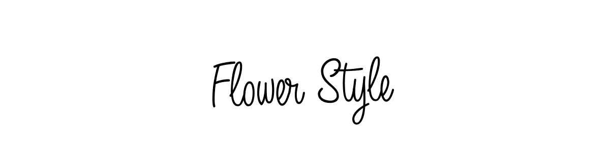 Design your own signature with our free online signature maker. With this signature software, you can create a handwritten (Angelique-Rose-font-FFP) signature for name Flower Style. Flower Style signature style 5 images and pictures png