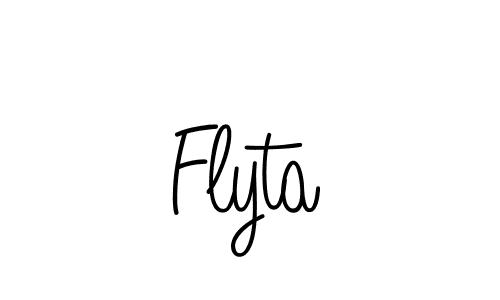 Create a beautiful signature design for name Flyta. With this signature (Angelique-Rose-font-FFP) fonts, you can make a handwritten signature for free. Flyta signature style 5 images and pictures png