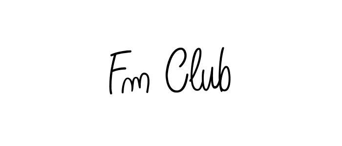 Angelique-Rose-font-FFP is a professional signature style that is perfect for those who want to add a touch of class to their signature. It is also a great choice for those who want to make their signature more unique. Get Fm Club name to fancy signature for free. Fm Club signature style 5 images and pictures png