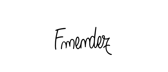 How to make Fmendez name signature. Use Angelique-Rose-font-FFP style for creating short signs online. This is the latest handwritten sign. Fmendez signature style 5 images and pictures png