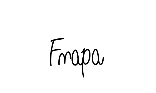 Make a beautiful signature design for name Fnapa. With this signature (Angelique-Rose-font-FFP) style, you can create a handwritten signature for free. Fnapa signature style 5 images and pictures png