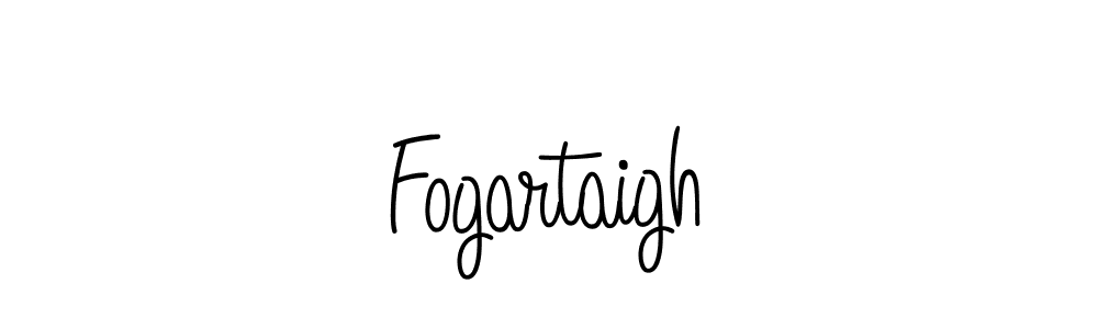 How to make Fogartaigh name signature. Use Angelique-Rose-font-FFP style for creating short signs online. This is the latest handwritten sign. Fogartaigh signature style 5 images and pictures png