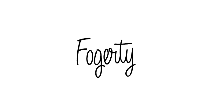 How to make Fogerty name signature. Use Angelique-Rose-font-FFP style for creating short signs online. This is the latest handwritten sign. Fogerty signature style 5 images and pictures png