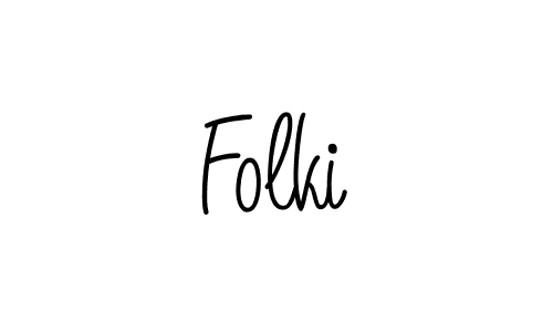 Make a beautiful signature design for name Folki. Use this online signature maker to create a handwritten signature for free. Folki signature style 5 images and pictures png