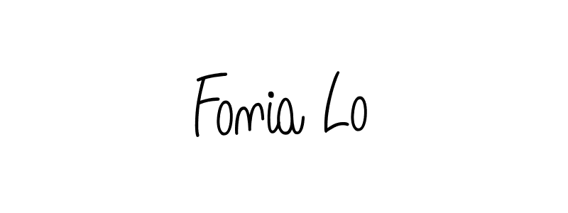 Best and Professional Signature Style for Fonia Lo. Angelique-Rose-font-FFP Best Signature Style Collection. Fonia Lo signature style 5 images and pictures png