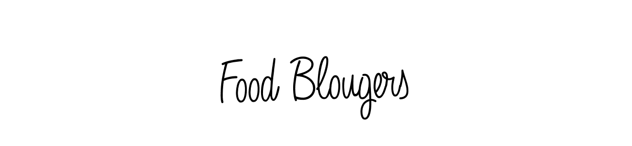 It looks lik you need a new signature style for name Food Blougers. Design unique handwritten (Angelique-Rose-font-FFP) signature with our free signature maker in just a few clicks. Food Blougers signature style 5 images and pictures png