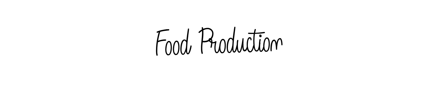 Once you've used our free online signature maker to create your best signature Angelique-Rose-font-FFP style, it's time to enjoy all of the benefits that Food Production name signing documents. Food Production signature style 5 images and pictures png