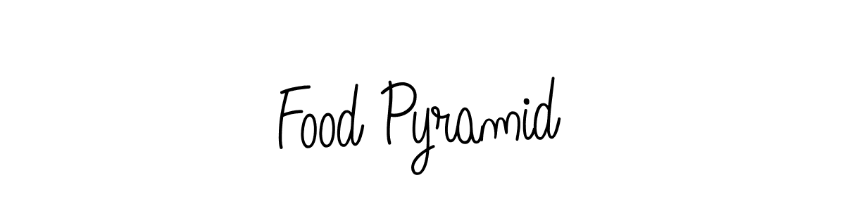 Make a beautiful signature design for name Food Pyramid. With this signature (Angelique-Rose-font-FFP) style, you can create a handwritten signature for free. Food Pyramid signature style 5 images and pictures png