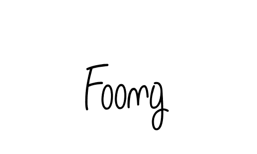 How to make Foong signature? Angelique-Rose-font-FFP is a professional autograph style. Create handwritten signature for Foong name. Foong signature style 5 images and pictures png