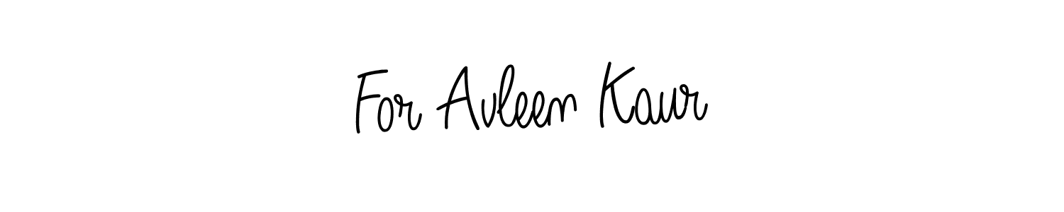 Once you've used our free online signature maker to create your best signature Angelique-Rose-font-FFP style, it's time to enjoy all of the benefits that For Avleen Kaur name signing documents. For Avleen Kaur signature style 5 images and pictures png