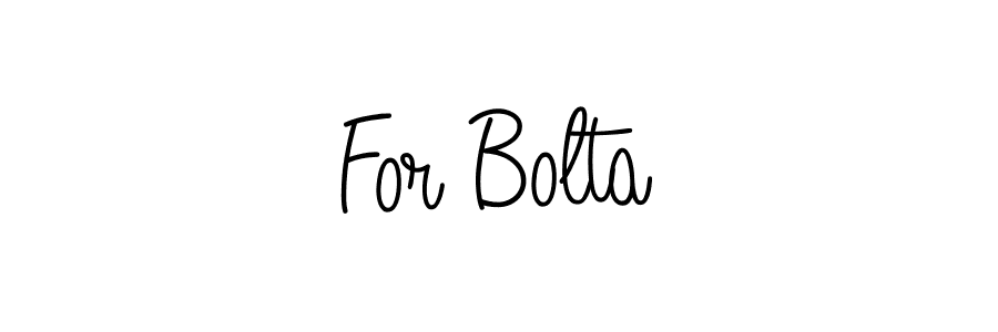 Once you've used our free online signature maker to create your best signature Angelique-Rose-font-FFP style, it's time to enjoy all of the benefits that For Bolta name signing documents. For Bolta signature style 5 images and pictures png