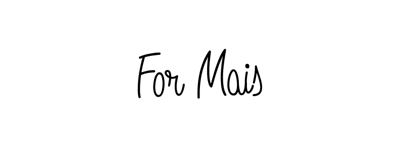 This is the best signature style for the For Mais name. Also you like these signature font (Angelique-Rose-font-FFP). Mix name signature. For Mais signature style 5 images and pictures png