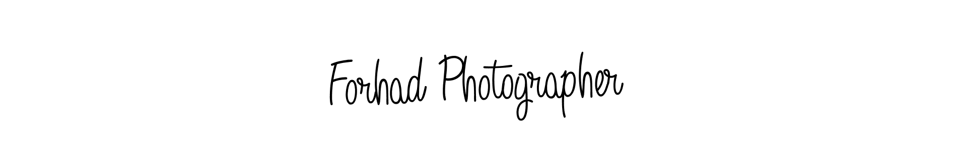 How to make Forhad Photographer signature? Angelique-Rose-font-FFP is a professional autograph style. Create handwritten signature for Forhad Photographer name. Forhad Photographer signature style 5 images and pictures png
