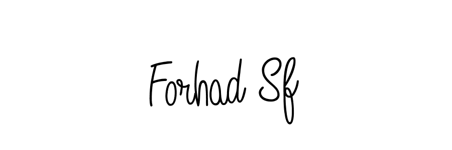 The best way (Angelique-Rose-font-FFP) to make a short signature is to pick only two or three words in your name. The name Forhad Sf include a total of six letters. For converting this name. Forhad Sf signature style 5 images and pictures png