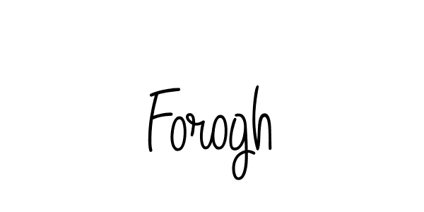 Design your own signature with our free online signature maker. With this signature software, you can create a handwritten (Angelique-Rose-font-FFP) signature for name Forogh. Forogh signature style 5 images and pictures png