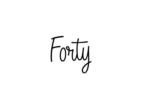 This is the best signature style for the Forty name. Also you like these signature font (Angelique-Rose-font-FFP). Mix name signature. Forty signature style 5 images and pictures png