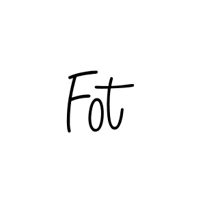 How to Draw Fot signature style? Angelique-Rose-font-FFP is a latest design signature styles for name Fot. Fot signature style 5 images and pictures png