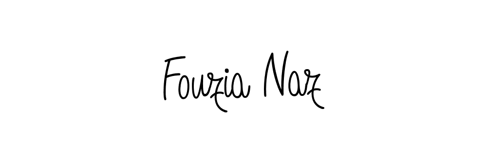 if you are searching for the best signature style for your name Fouzia Naz. so please give up your signature search. here we have designed multiple signature styles  using Angelique-Rose-font-FFP. Fouzia Naz signature style 5 images and pictures png