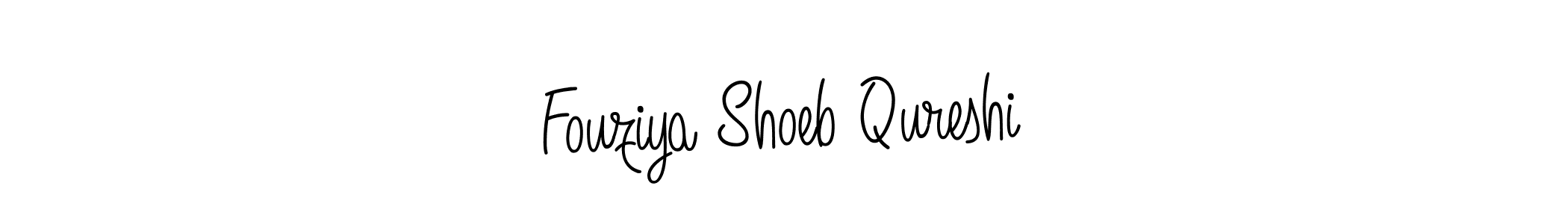 You can use this online signature creator to create a handwritten signature for the name Fouziya Shoeb Qureshi. This is the best online autograph maker. Fouziya Shoeb Qureshi signature style 5 images and pictures png