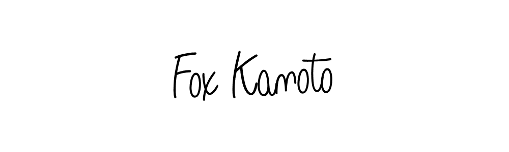 Make a short Fox Kanoto signature style. Manage your documents anywhere anytime using Angelique-Rose-font-FFP. Create and add eSignatures, submit forms, share and send files easily. Fox Kanoto signature style 5 images and pictures png