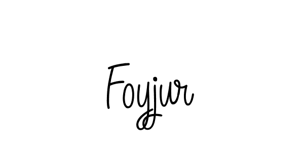 The best way (Angelique-Rose-font-FFP) to make a short signature is to pick only two or three words in your name. The name Foyjur include a total of six letters. For converting this name. Foyjur signature style 5 images and pictures png