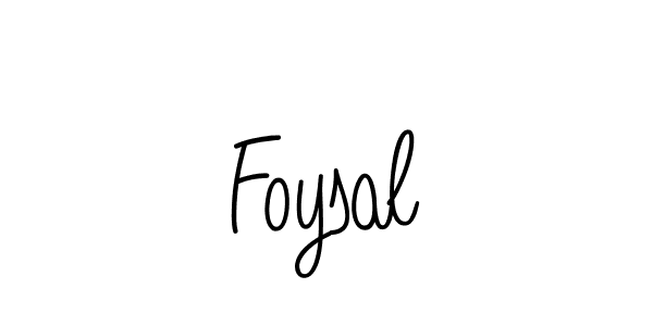 The best way (Angelique-Rose-font-FFP) to make a short signature is to pick only two or three words in your name. The name Foysal include a total of six letters. For converting this name. Foysal signature style 5 images and pictures png