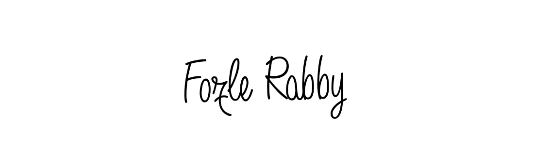 Here are the top 10 professional signature styles for the name Fozle Rabby. These are the best autograph styles you can use for your name. Fozle Rabby signature style 5 images and pictures png
