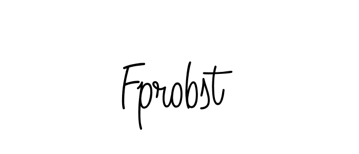 Best and Professional Signature Style for Fprobst. Angelique-Rose-font-FFP Best Signature Style Collection. Fprobst signature style 5 images and pictures png