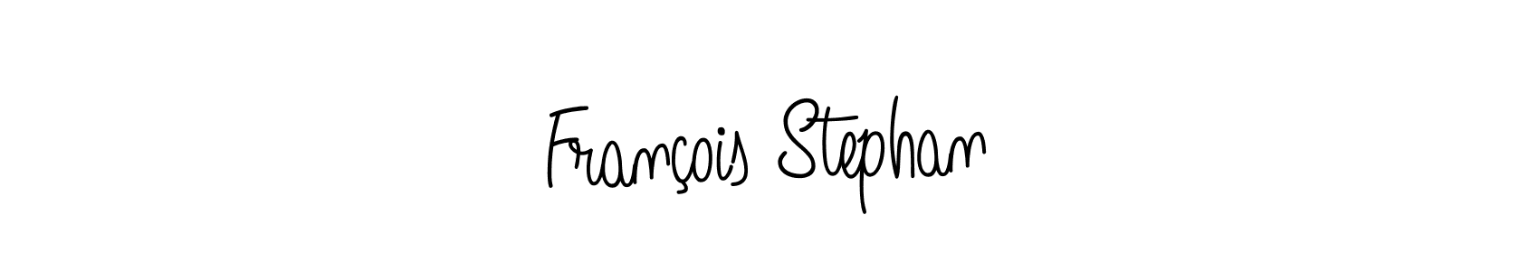 How to Draw François Stephan signature style? Angelique-Rose-font-FFP is a latest design signature styles for name François Stephan. François Stephan signature style 5 images and pictures png