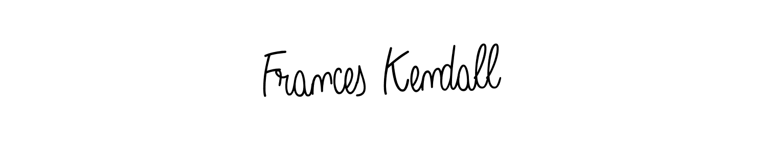 Design your own signature with our free online signature maker. With this signature software, you can create a handwritten (Angelique-Rose-font-FFP) signature for name Frances Kendall. Frances Kendall signature style 5 images and pictures png