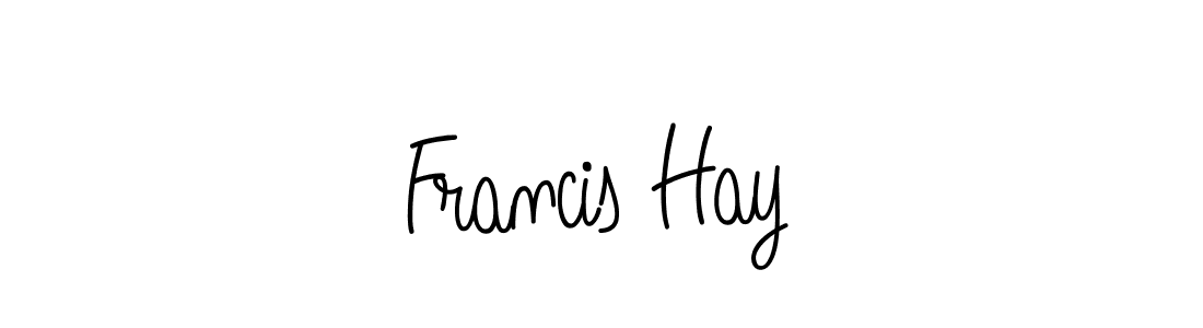 Make a beautiful signature design for name Francis Hay. With this signature (Angelique-Rose-font-FFP) style, you can create a handwritten signature for free. Francis Hay signature style 5 images and pictures png