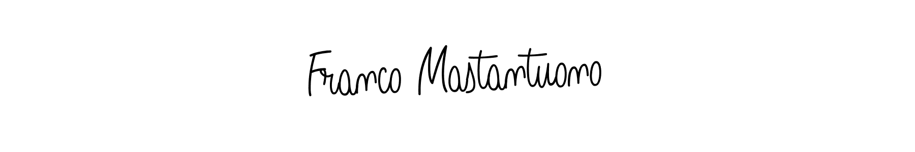 Also we have Franco Mastantuono name is the best signature style. Create professional handwritten signature collection using Angelique-Rose-font-FFP autograph style. Franco Mastantuono signature style 5 images and pictures png
