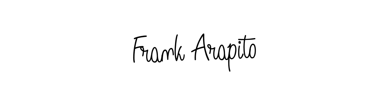 Once you've used our free online signature maker to create your best signature Angelique-Rose-font-FFP style, it's time to enjoy all of the benefits that Frank Arapito name signing documents. Frank Arapito signature style 5 images and pictures png