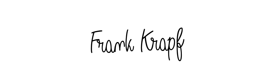 How to Draw Frank Krapf signature style? Angelique-Rose-font-FFP is a latest design signature styles for name Frank Krapf. Frank Krapf signature style 5 images and pictures png