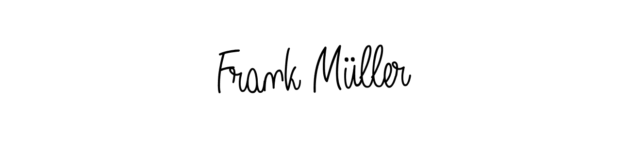 Design your own signature with our free online signature maker. With this signature software, you can create a handwritten (Angelique-Rose-font-FFP) signature for name Frank Müller. Frank Müller signature style 5 images and pictures png