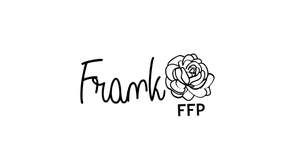 Frank7 stylish signature style. Best Handwritten Sign (Angelique-Rose-font-FFP) for my name. Handwritten Signature Collection Ideas for my name Frank7. Frank7 signature style 5 images and pictures png