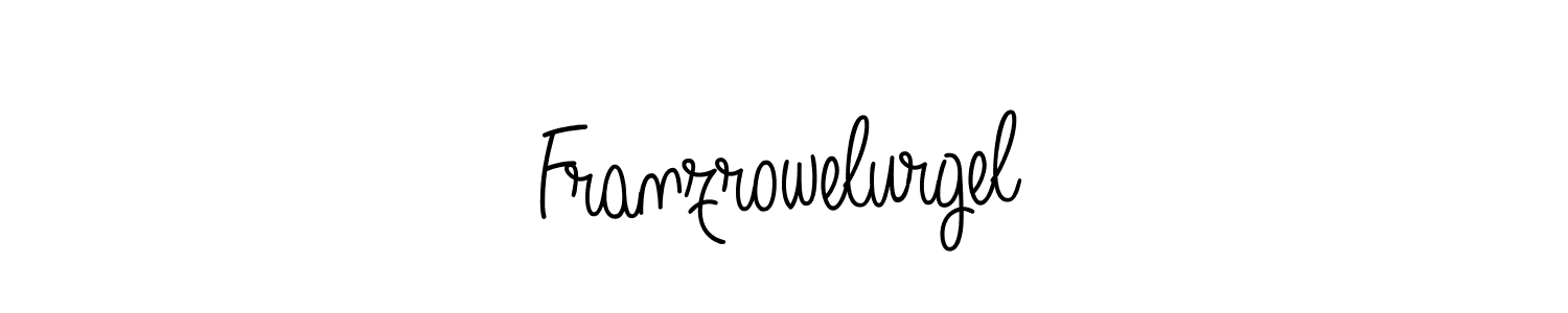 It looks lik you need a new signature style for name Franzrowelurgel. Design unique handwritten (Angelique-Rose-font-FFP) signature with our free signature maker in just a few clicks. Franzrowelurgel signature style 5 images and pictures png