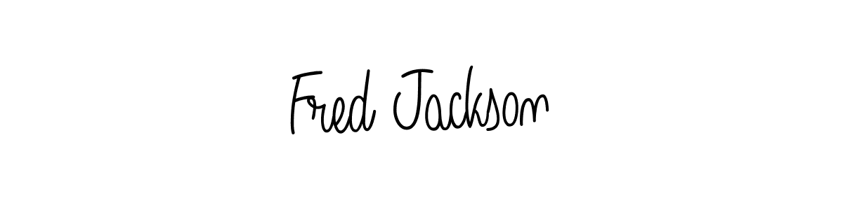 How to make Fred Jackson name signature. Use Angelique-Rose-font-FFP style for creating short signs online. This is the latest handwritten sign. Fred Jackson signature style 5 images and pictures png