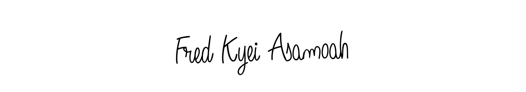 Also we have Fred Kyei Asamoah name is the best signature style. Create professional handwritten signature collection using Angelique-Rose-font-FFP autograph style. Fred Kyei Asamoah signature style 5 images and pictures png