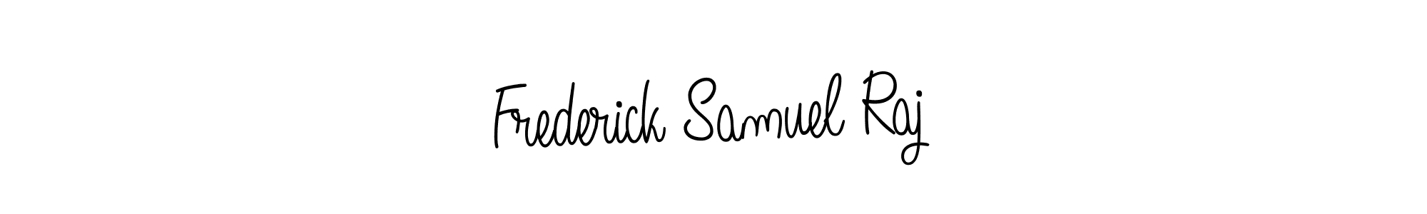 Similarly Angelique-Rose-font-FFP is the best handwritten signature design. Signature creator online .You can use it as an online autograph creator for name Frederick Samuel Raj. Frederick Samuel Raj signature style 5 images and pictures png