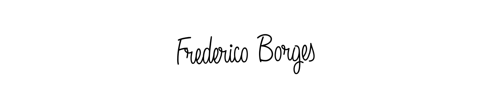 Angelique-Rose-font-FFP is a professional signature style that is perfect for those who want to add a touch of class to their signature. It is also a great choice for those who want to make their signature more unique. Get Frederico Borges name to fancy signature for free. Frederico Borges signature style 5 images and pictures png