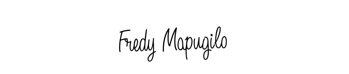 Design your own signature with our free online signature maker. With this signature software, you can create a handwritten (Angelique-Rose-font-FFP) signature for name Fredy Mapugilo. Fredy Mapugilo signature style 5 images and pictures png
