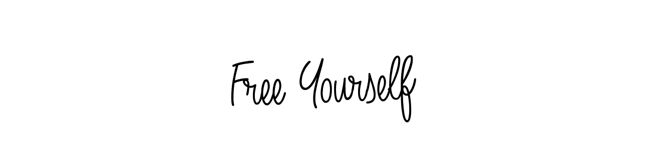 Similarly Angelique-Rose-font-FFP is the best handwritten signature design. Signature creator online .You can use it as an online autograph creator for name Free Yourself. Free Yourself signature style 5 images and pictures png